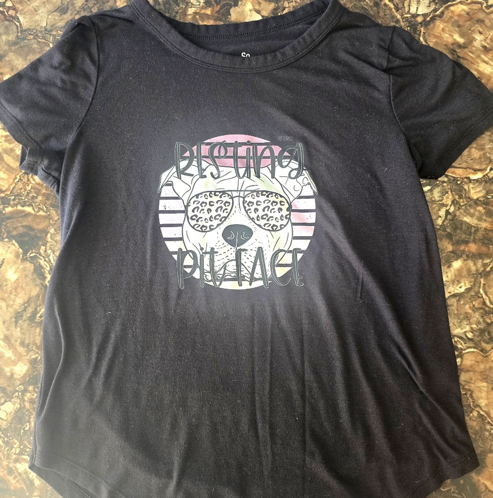 Resting Pit Face Black Tshirt